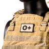 Laser Engraved Blood Type Patch - Image 7