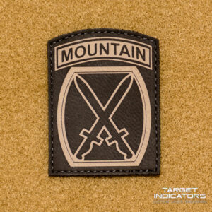 10th Mountain Division Patch