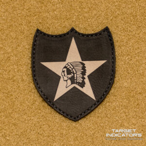 2nd Infantry Division Laser Engraved Patch