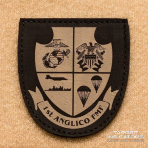1st ANGLICO Crest Laser Engraved Patch