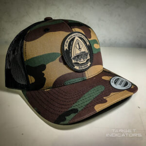 Target Indicators-1st-LAR-Trucker-Hat-Woodland