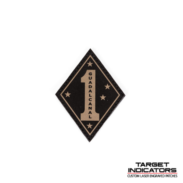 1st Marine Division Laser Engraved Patch
