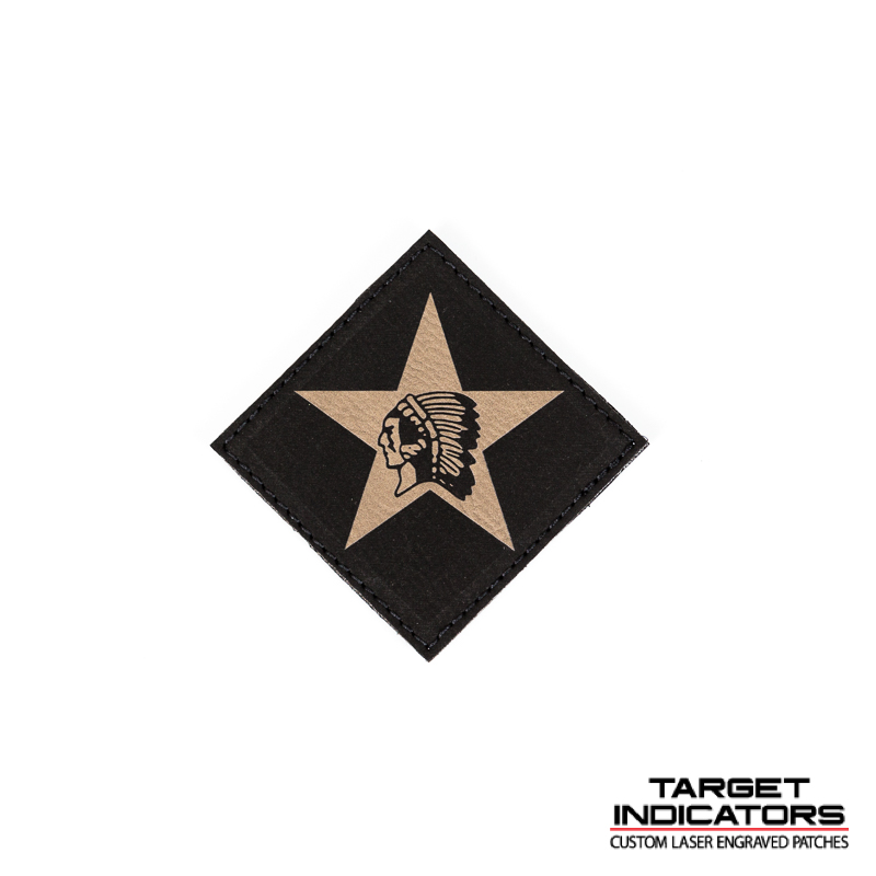 1st Battalion 6th Marines Laser Engraved Patch - Target Indicators