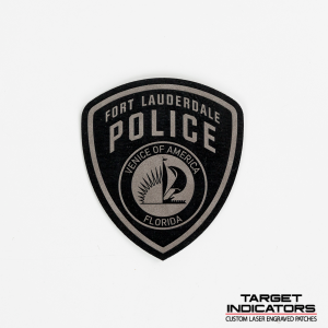 4"x3.5" FLPD Shield Emblem patch